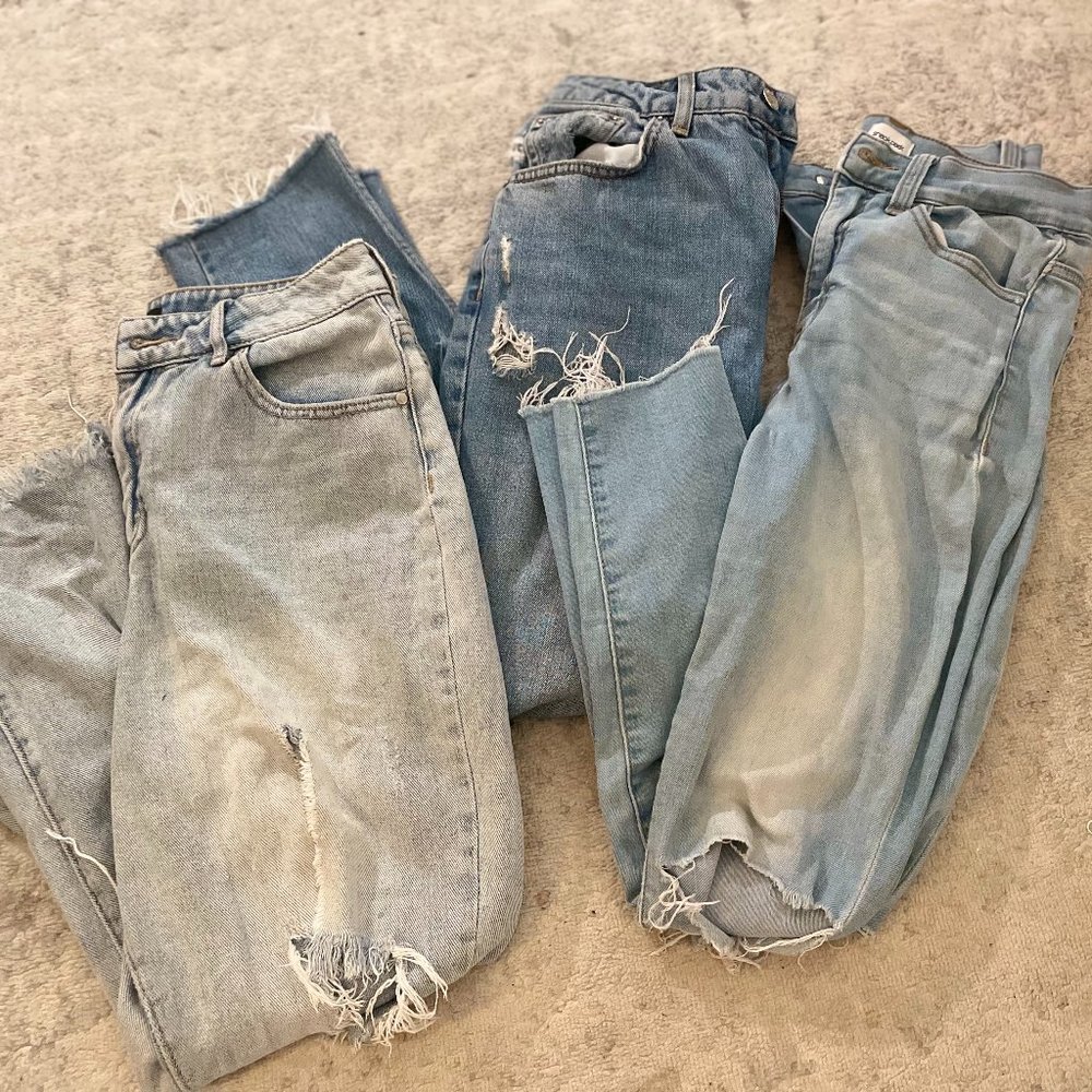 3 Pairs of Blue Jeans (Bundle; $15 a pair)